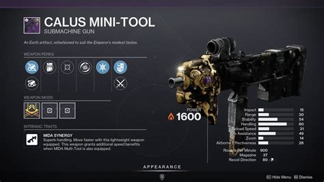 Destiny 2: How To Get The Calus Mini.
